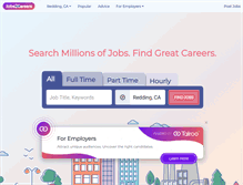 Tablet Screenshot of jobs2careers.com